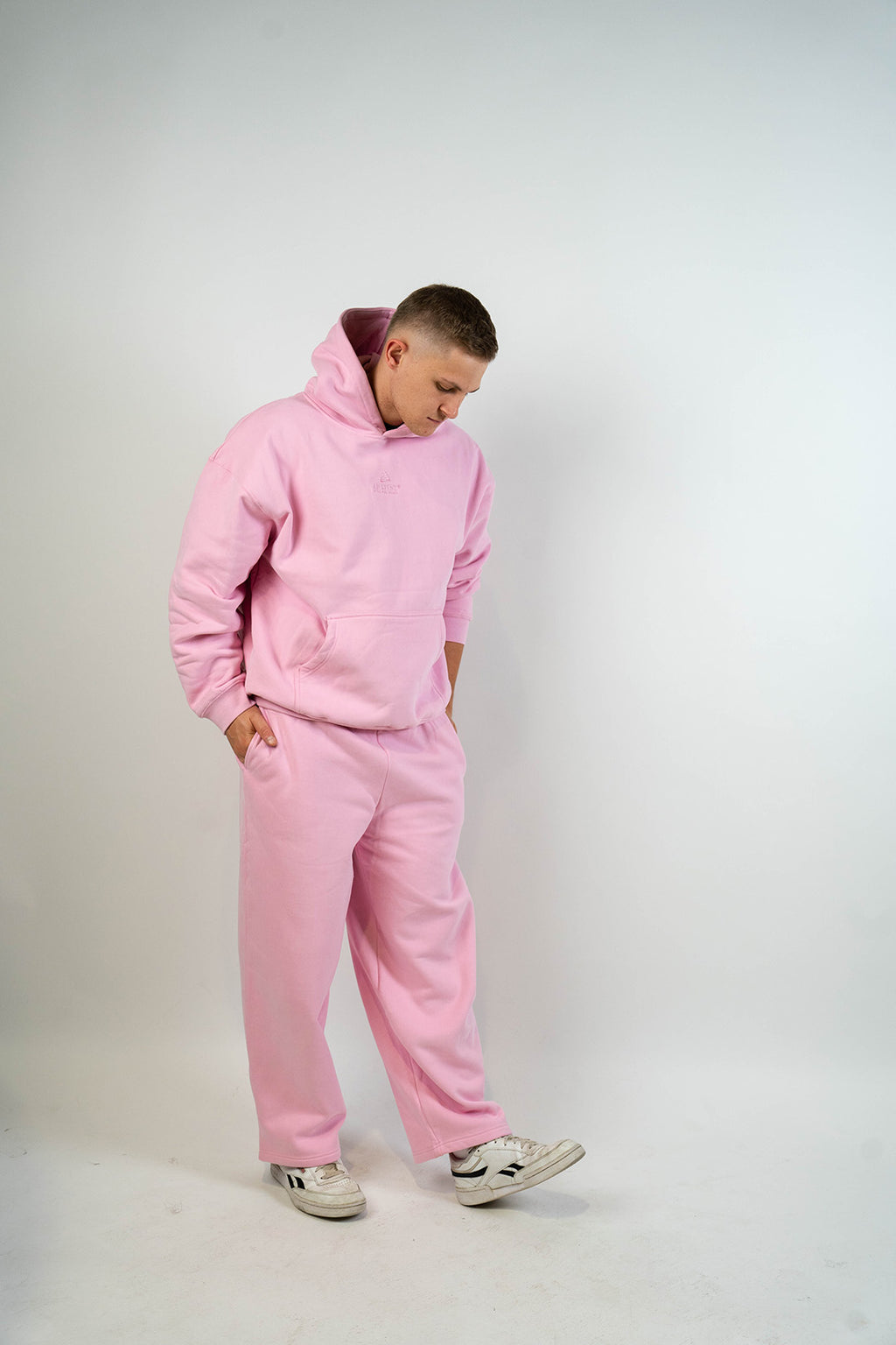 The Elevation Club Hoodie - Baby Pink