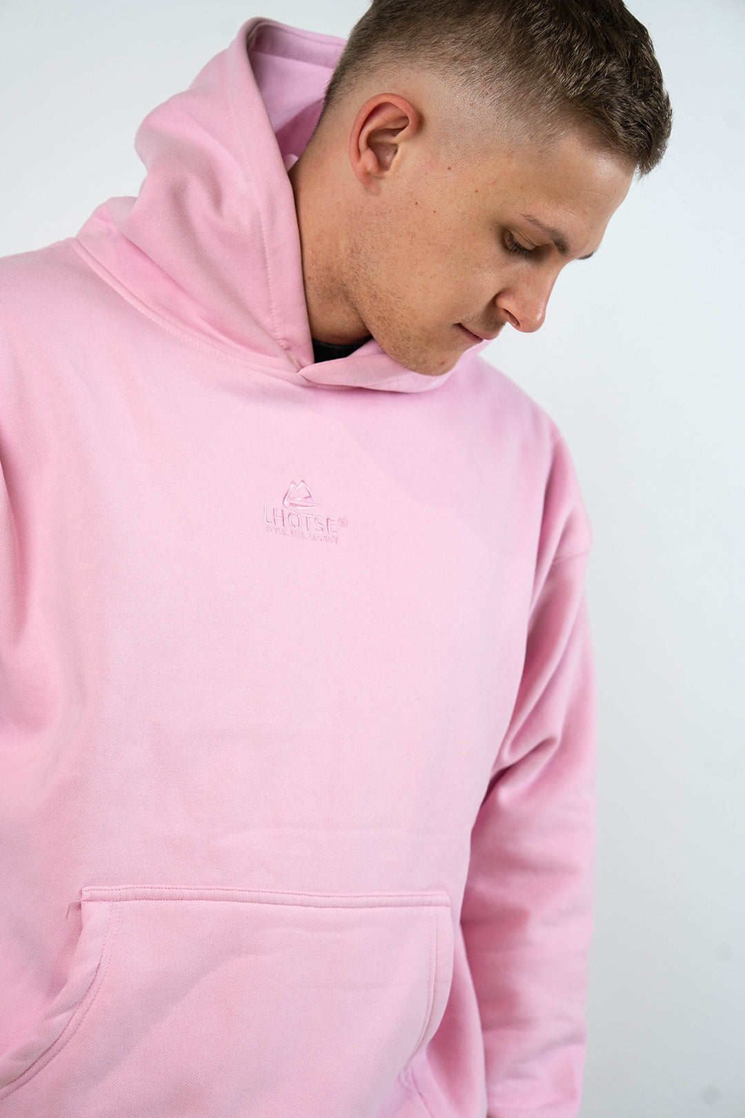 The Elevation Club Hoodie - Baby Pink