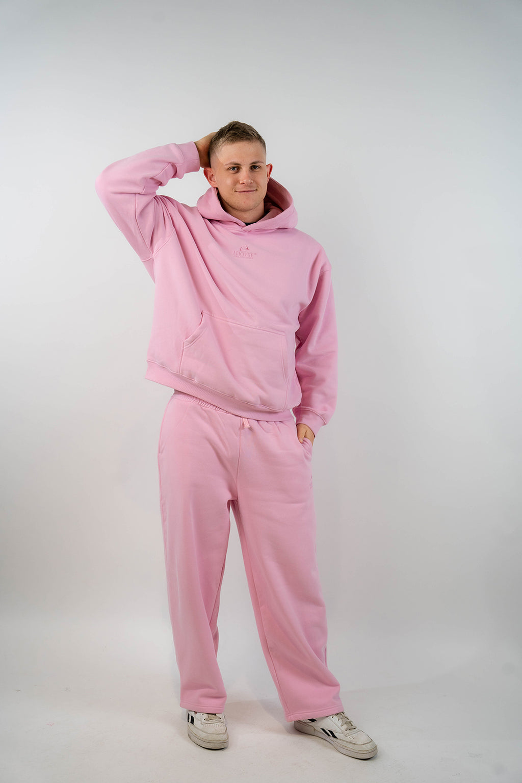 The Elevation Club Hoodie - Baby Pink