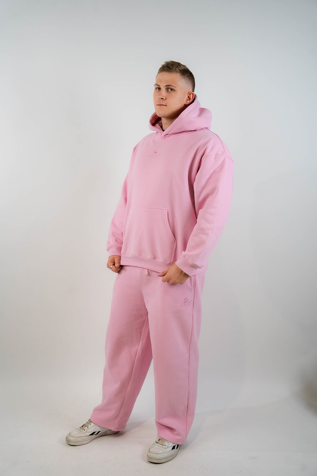 The Elevation Club Hoodie - Baby Pink
