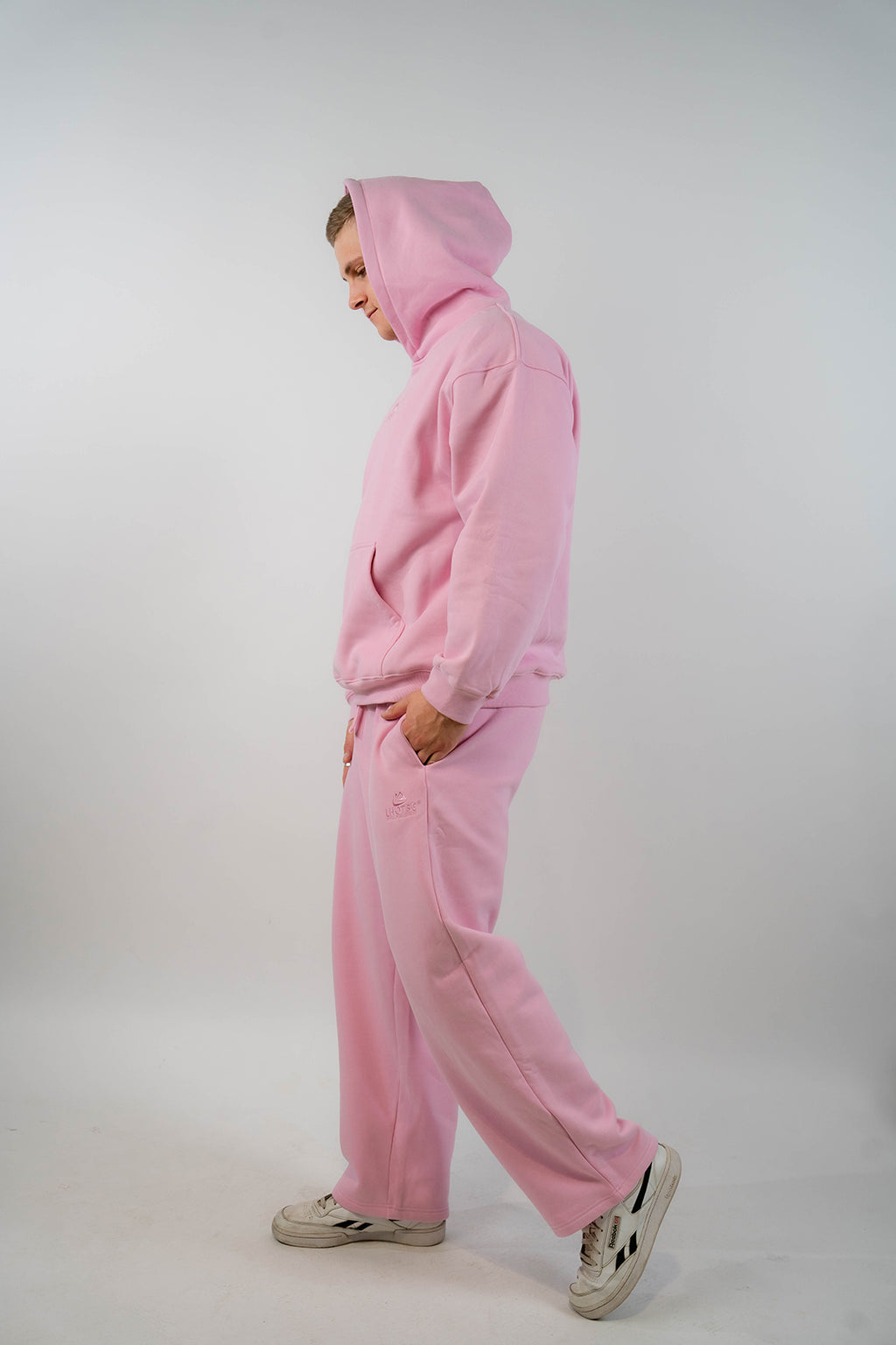 The Elevation Club Hoodie - Baby Pink