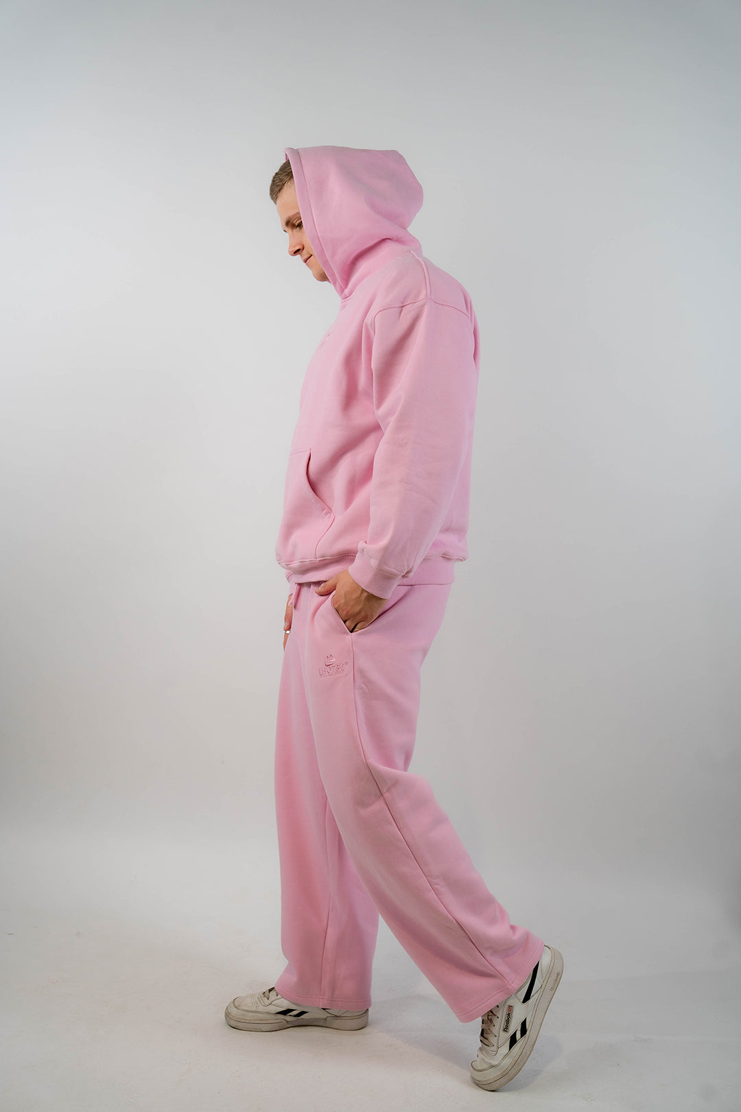 The Elevation Club Hoodie - Baby Pink