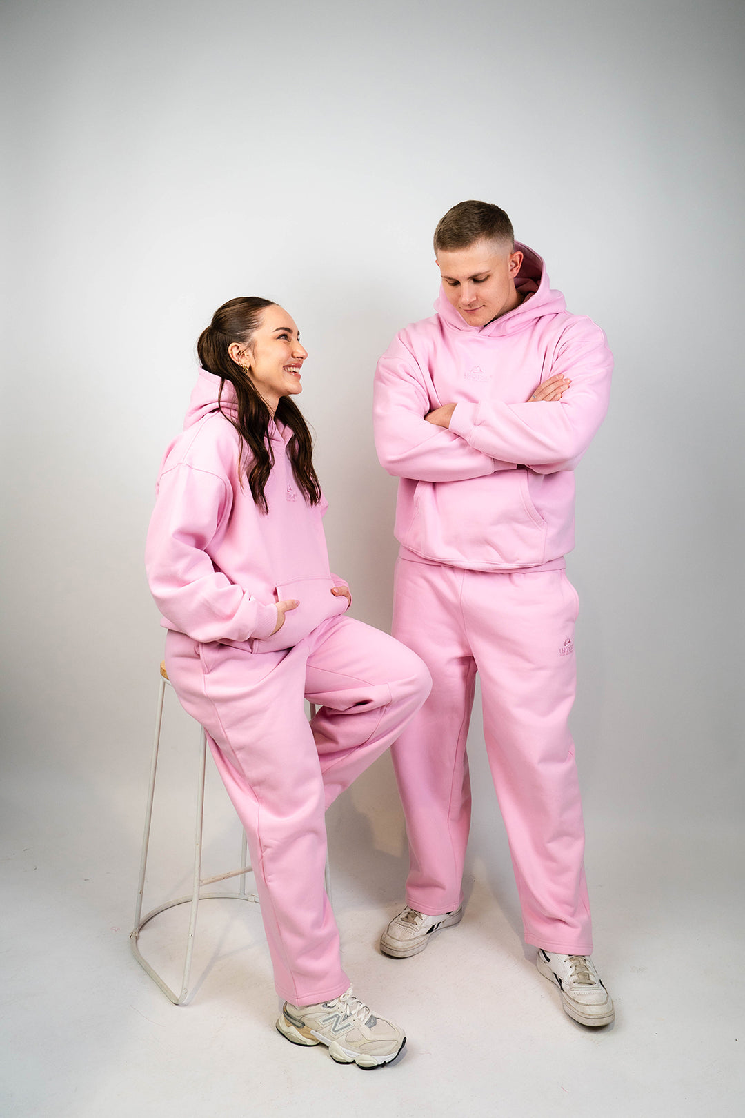 The Elevation Club Hoodie - Baby Pink