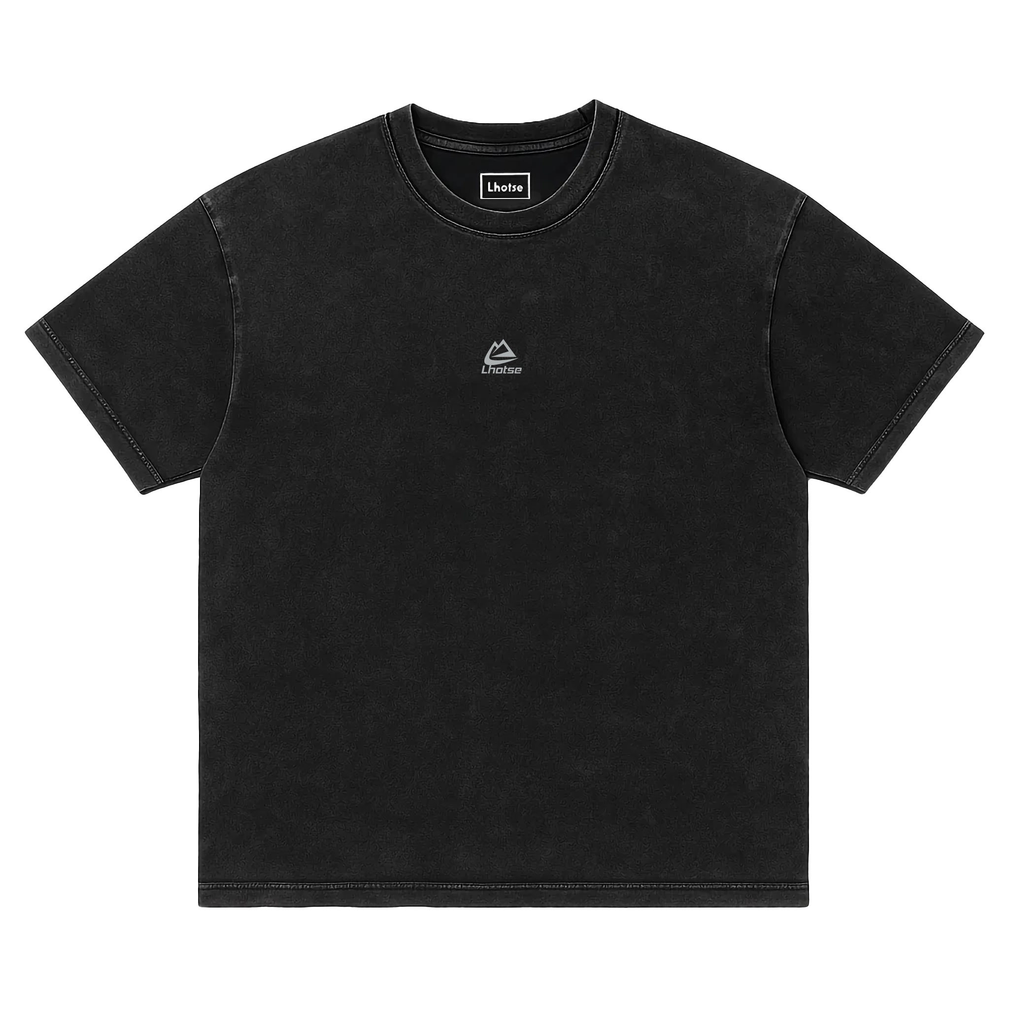 Lhotse Oversized 100% Cotton Acid Wash T-Shirt