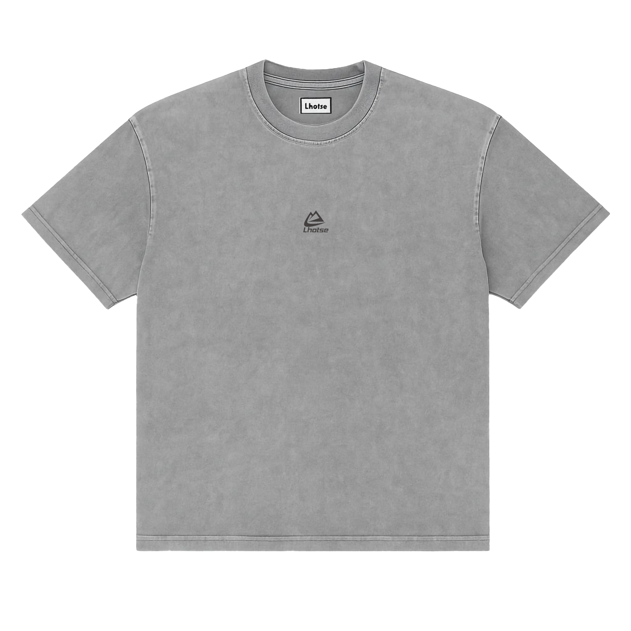 Lhotse Oversized 100% Cotton Acid Wash T-Shirt