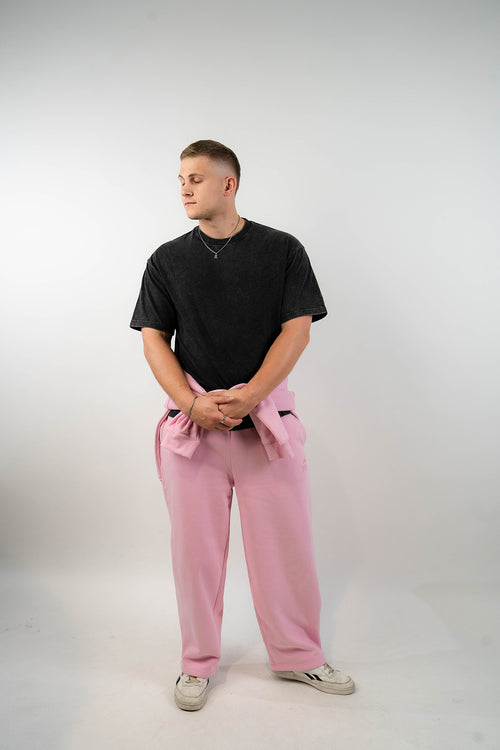 Essential washed T-Shirt - Black
